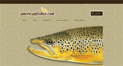 Desktop Screenshot of americanfishes.com